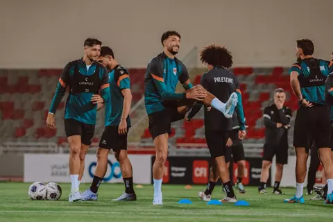 بمشاركة خماسي الدوري المصري.. منتخب فلسطين يواصل استعداداته لمواجهة الأردن